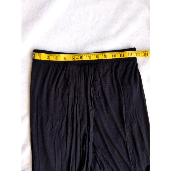 Tobi hi low skirt jersey M S diagonal soft black - Picture 5 of 5